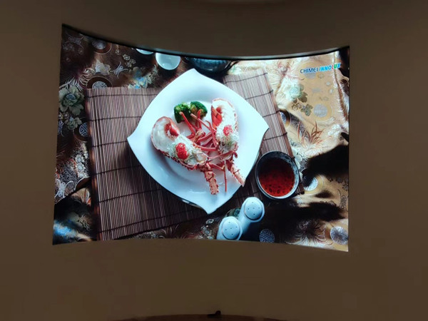 林芝室内P2.5弧形LED屏